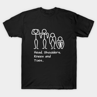 Stickman / Head, shoulders, knees and toes... T-Shirt